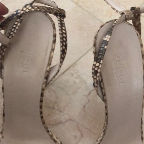 Gucci python heels - Picture 3 of 8